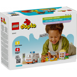 Klocki LEGO 10447 Karetka z kierowcą DUPLO